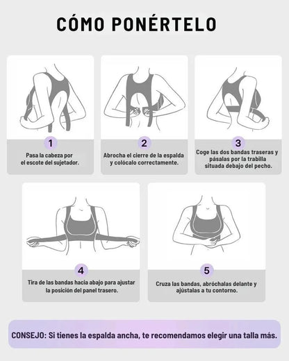 Alínea™ – Sujetador postural sin aros